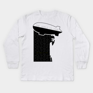 The World Is Your Scarface Kids Long Sleeve T-Shirt